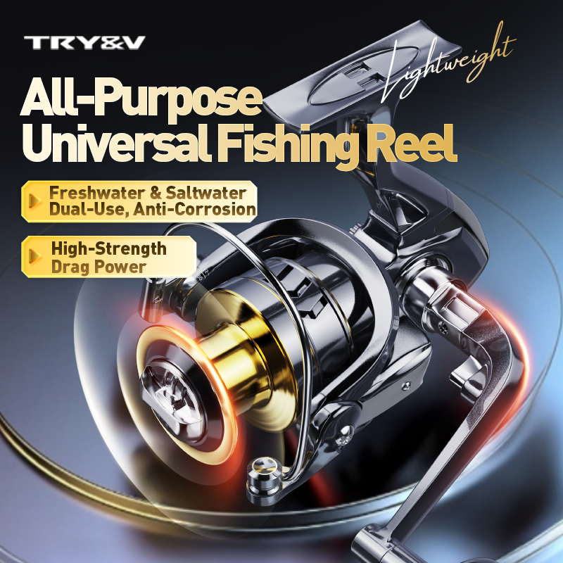 TRY&V CW Full Metal Casting Lu - Surf Reel recension och pris
