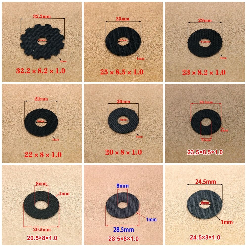 1mm Carbon Fiber Drag Washers  - Spincast Reel recension och pris