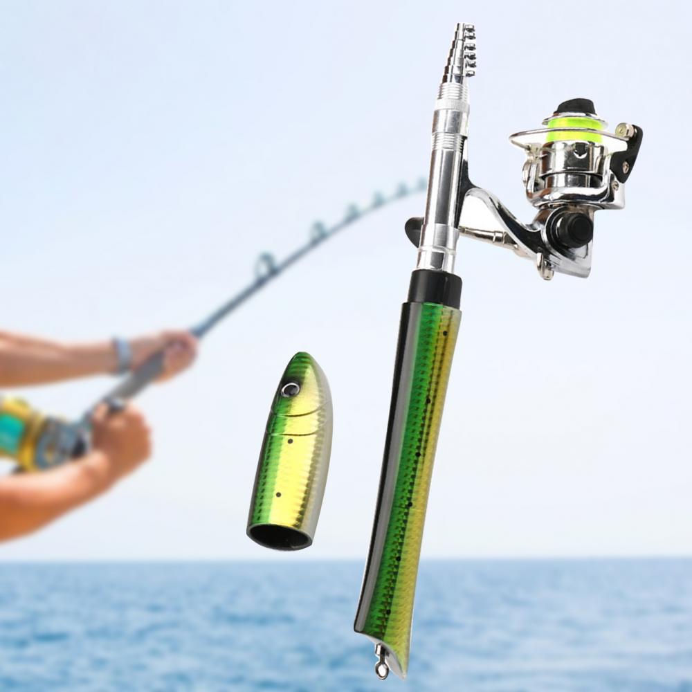 1.4m Mini Ice Fishing Rod Fish - Ice Fishing Reel recension och pris