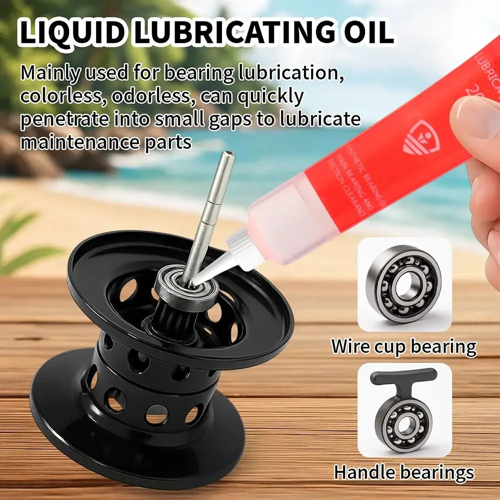 40ml Fish Reel Grease Long-Las - Reel Grease recension och pris