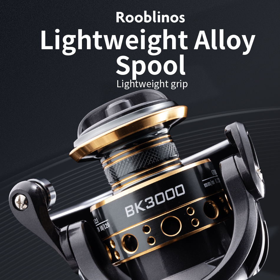 Rooblinos BK Spinning Fishing  - Reel Spare Spool recension och pris