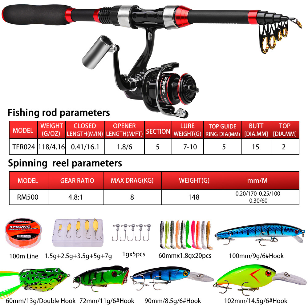 Carbon Fiber Sea Fishing Spinn - Reel Bag recension och pris