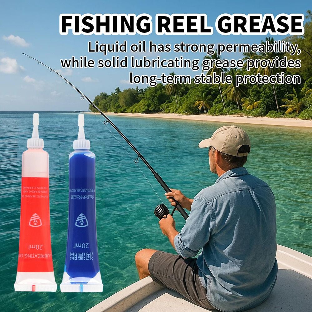 40ml Fish Reel Grease Water-Re - Reel Grease recension och pris