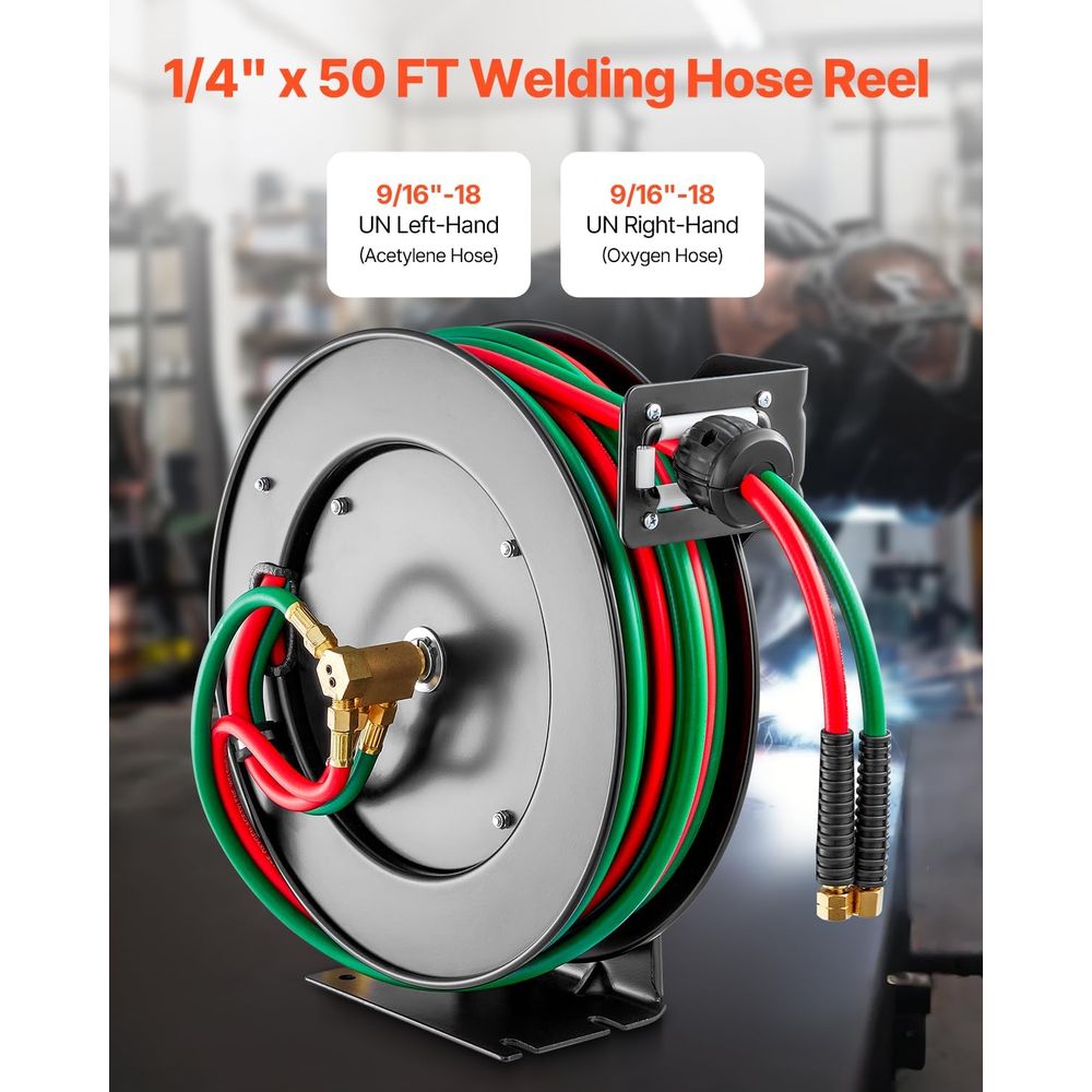Retractable Welding Hose Reel  - Conventional Reel recension och pris