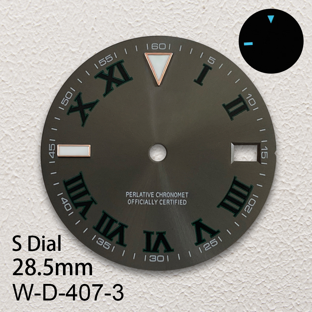 28.5mm S Logo Dial Fit NH35/NH - Reel Case recension och pris