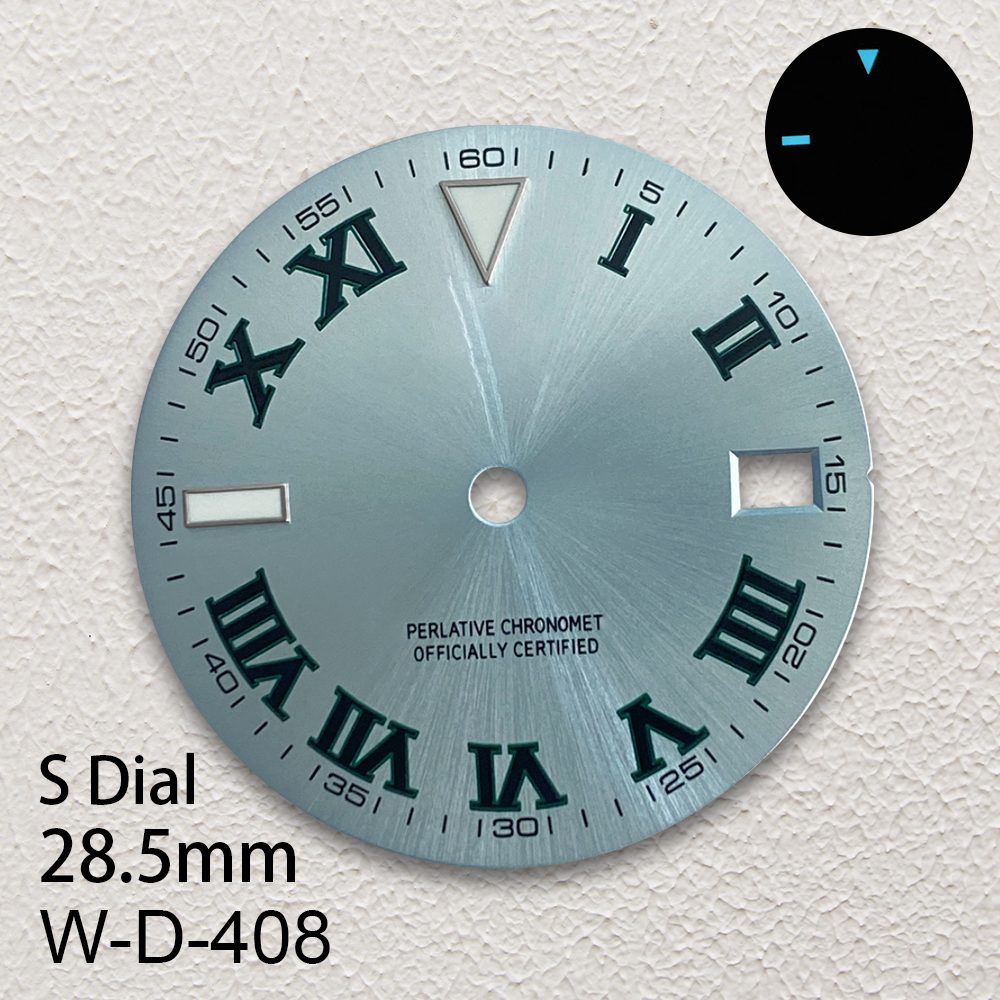 28.5mm S Logo Dial Fit NH35/NH - Reel Case recension och pris