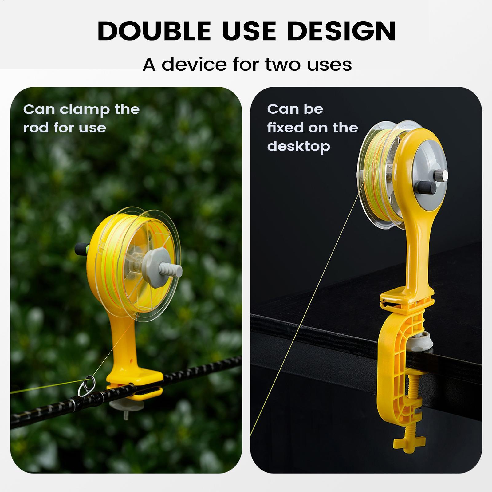 Fishing Line Spooler with Clam - Ice Fishing Reel recension och pris
