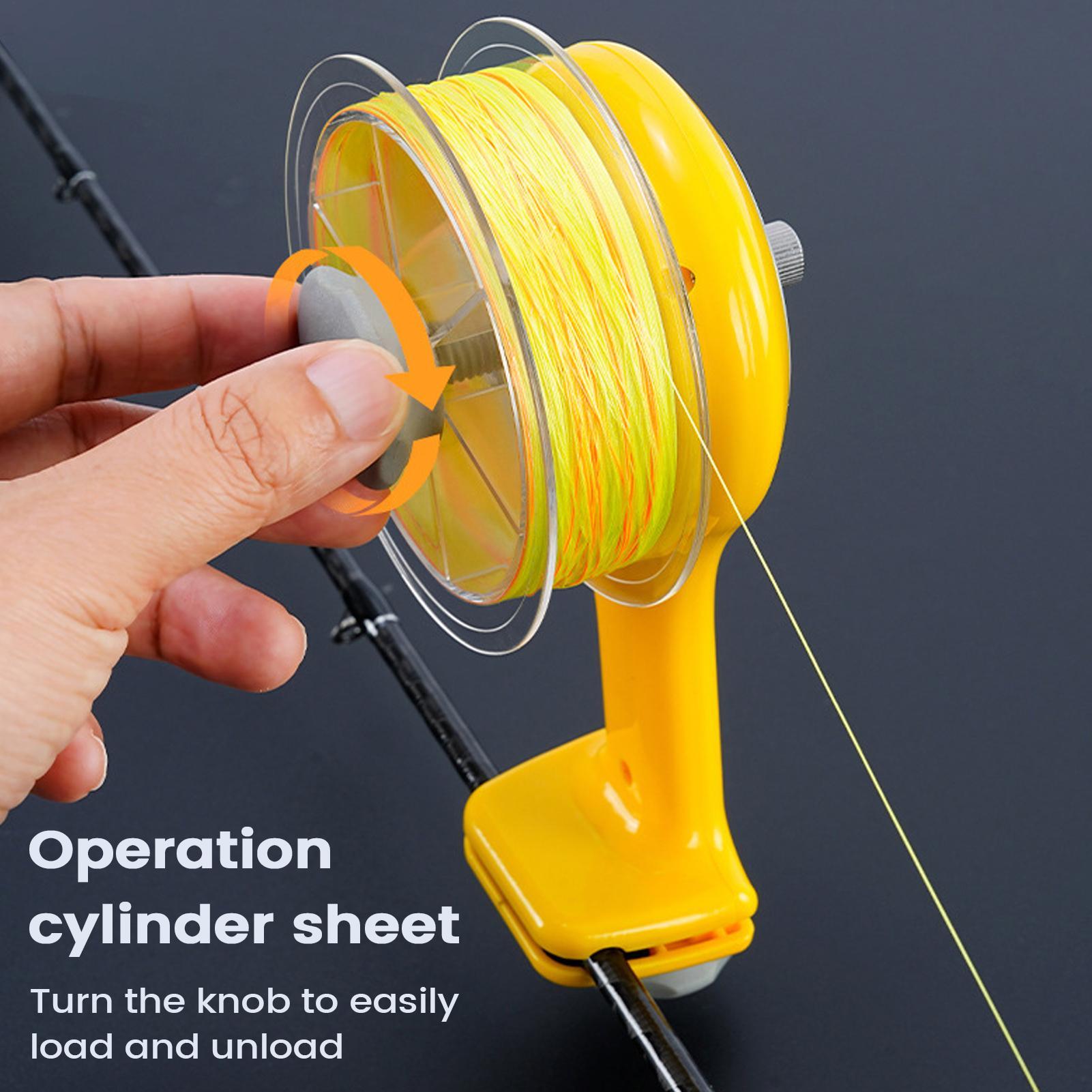 Fishing Line Spooler with Clam - Ice Fishing Reel recension och pris