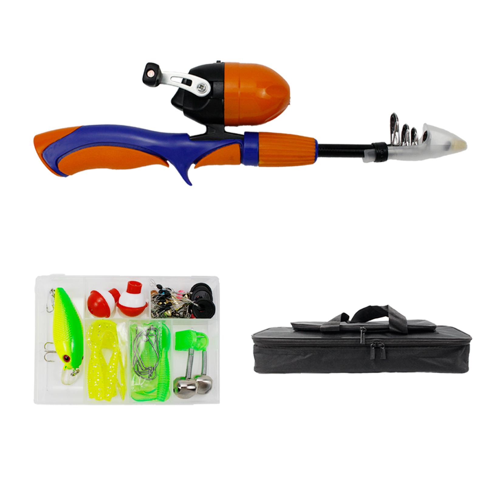 Kids Fishing Pole Travel Tote  - Spincast Reel recension och pris