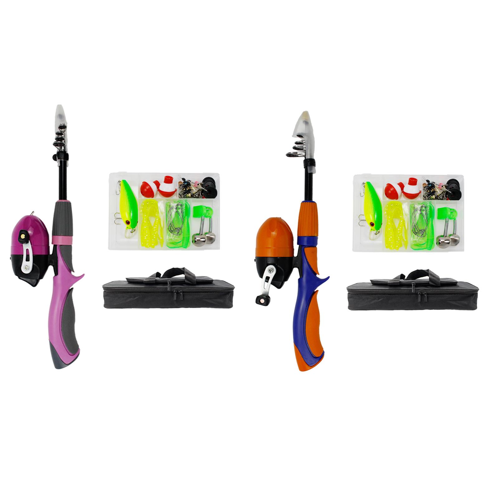 Kids Fishing Pole Travel Tote  - Spincast Reel recension och pris