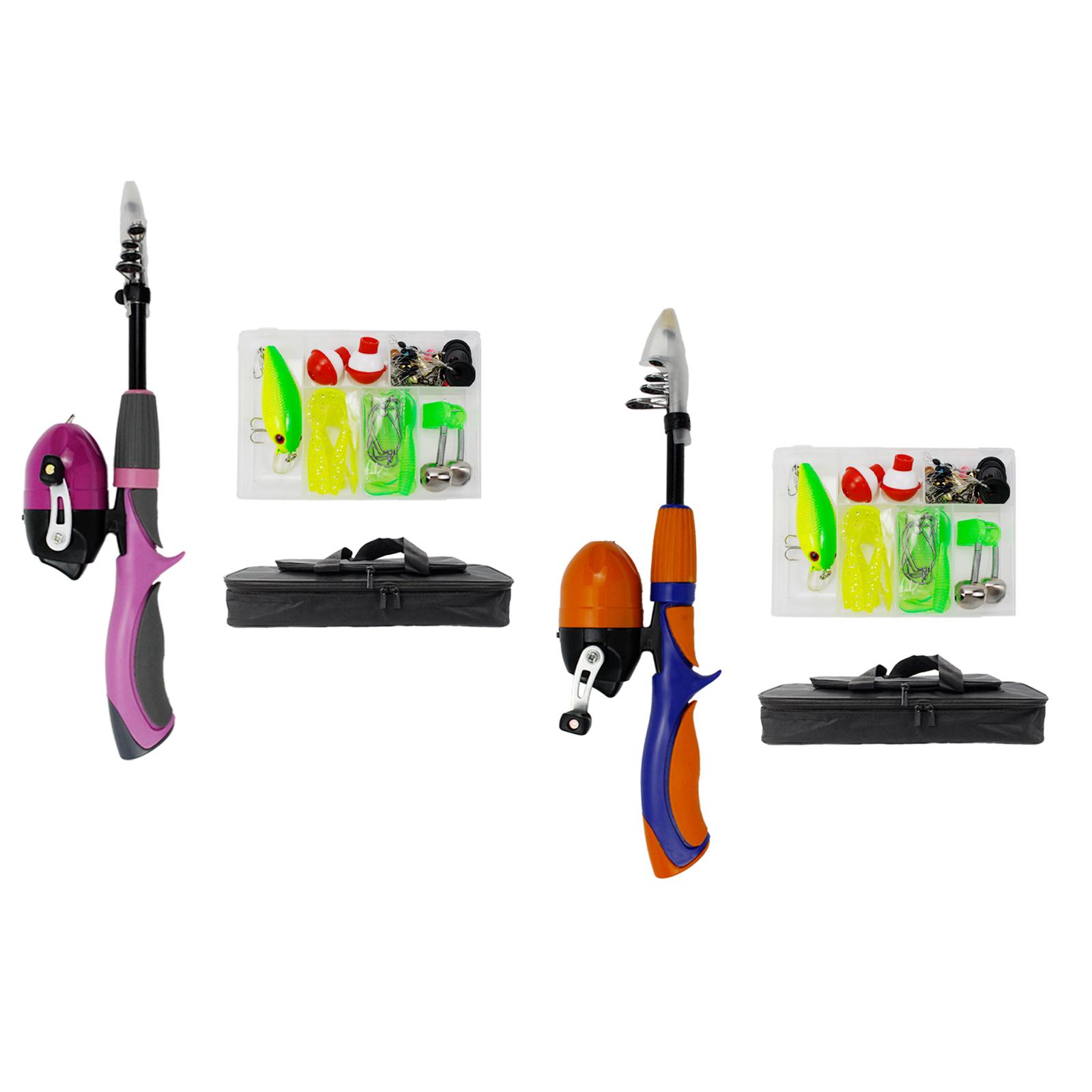 Kids Fishing Pole Travel Tote  - Spincast Reel recension och pris