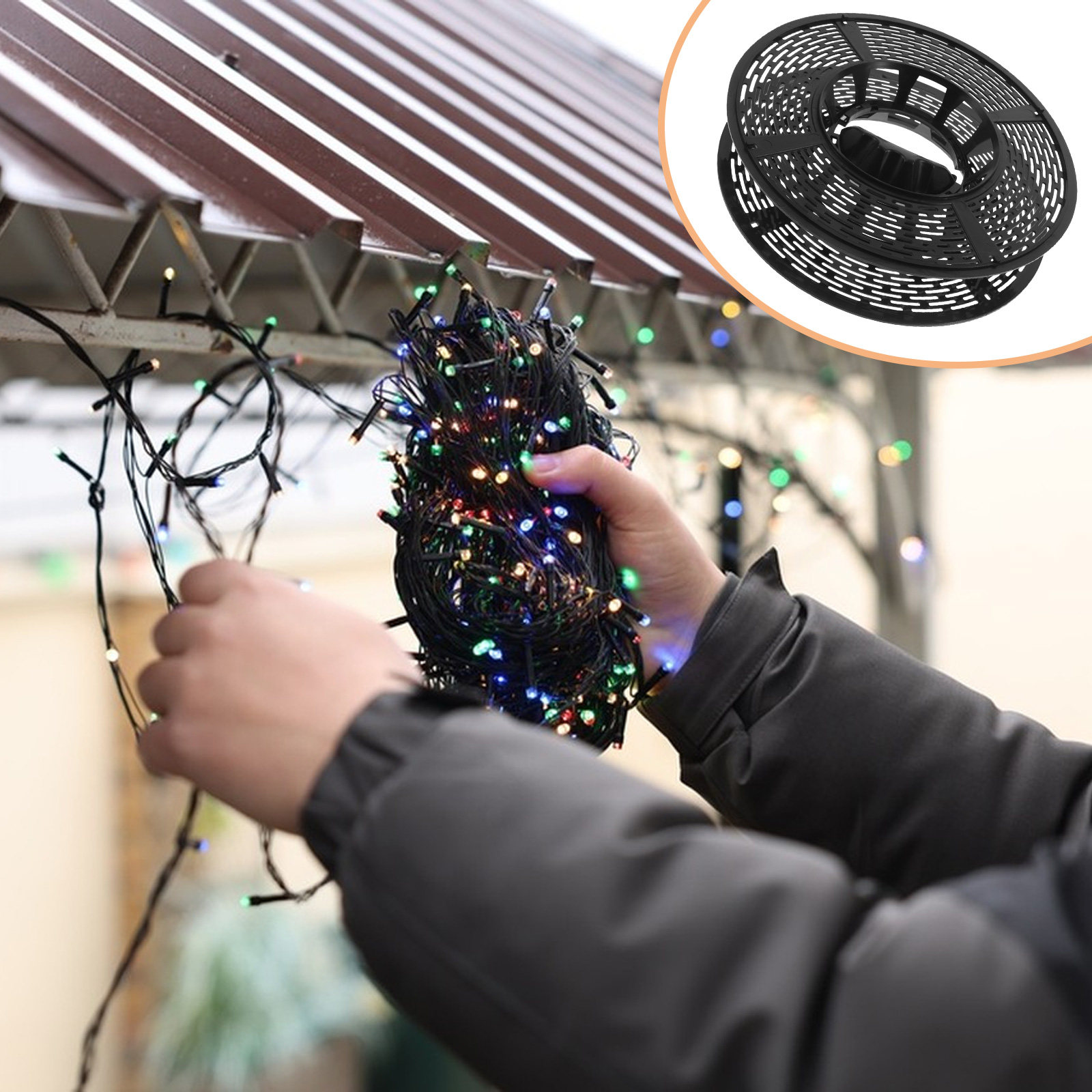 Christmas Light Storage Cord R - Reel Handle recension och pris
