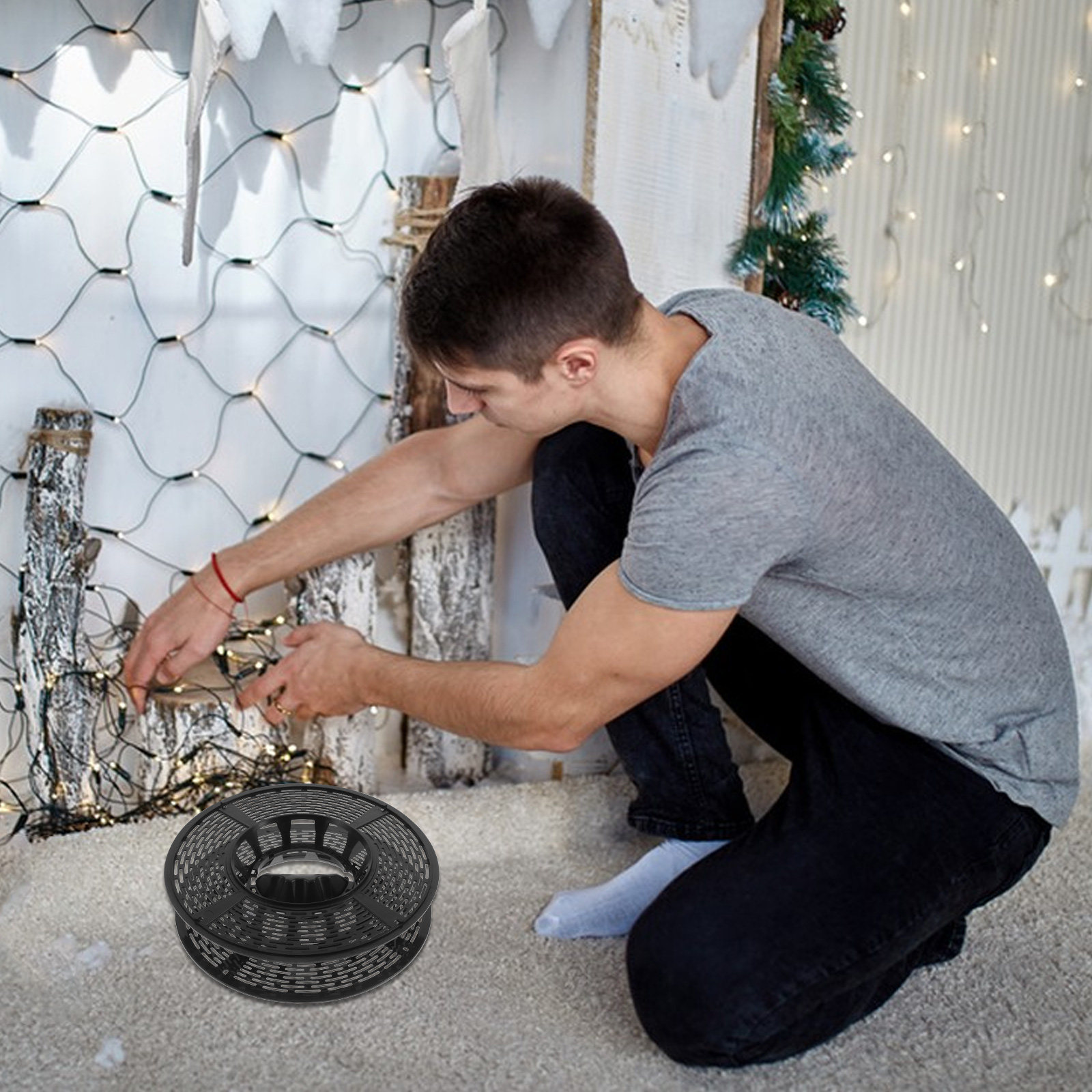Christmas Light Storage Cord R - Reel Handle recension och pris