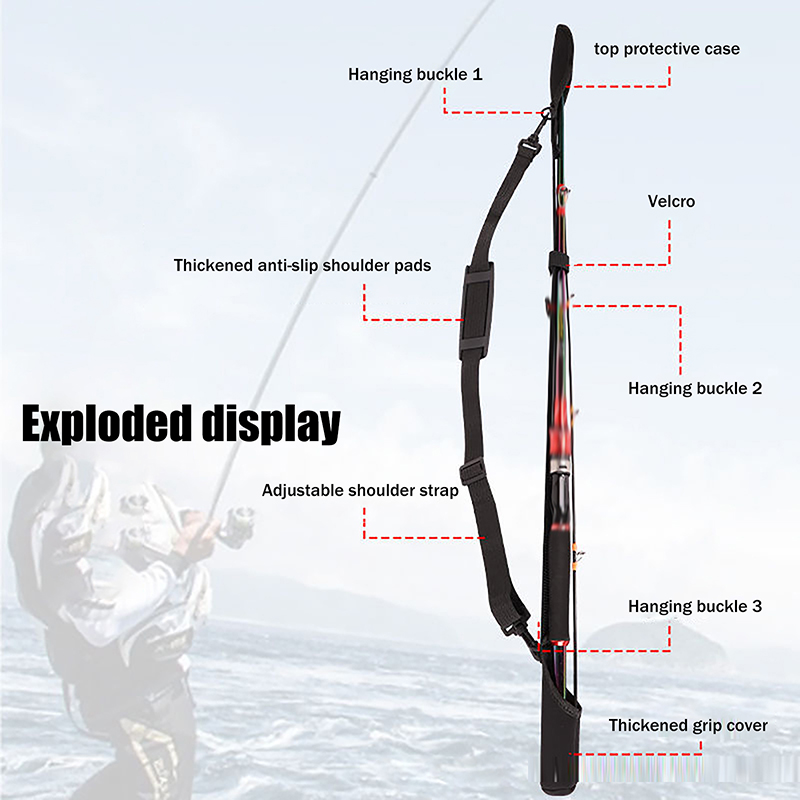 Adjustable Fishing Rod Storage - Reel Cover recension och pris