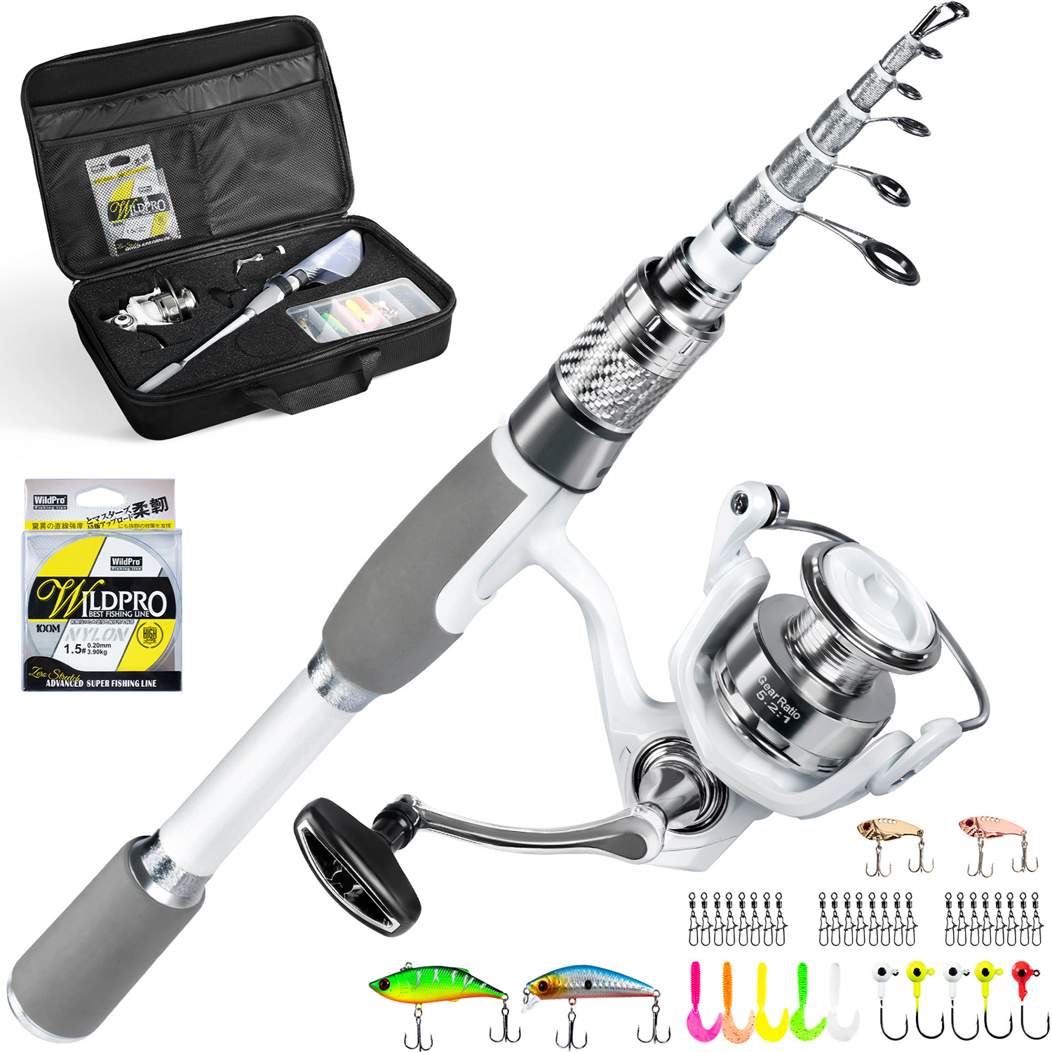 Ghosthorn Fishing Rod And Reel - Reel Bag recension och pris