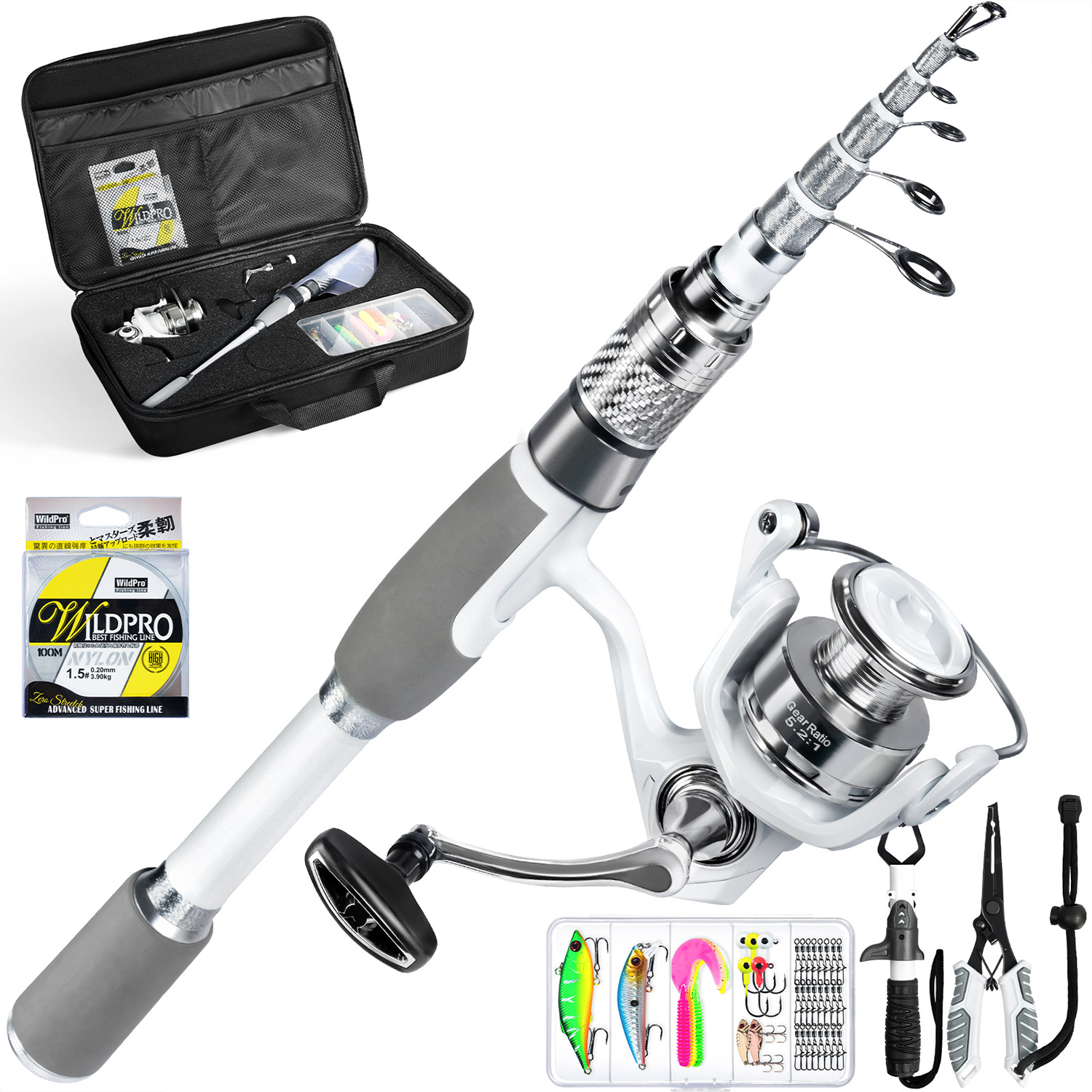 Ghosthorn Fishing Rod And Reel - Reel Bag recension och pris