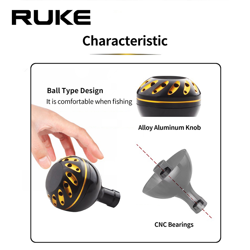 Ruke 1pc Fishing Reel Handle K - Reel Drag Knob recension och pris