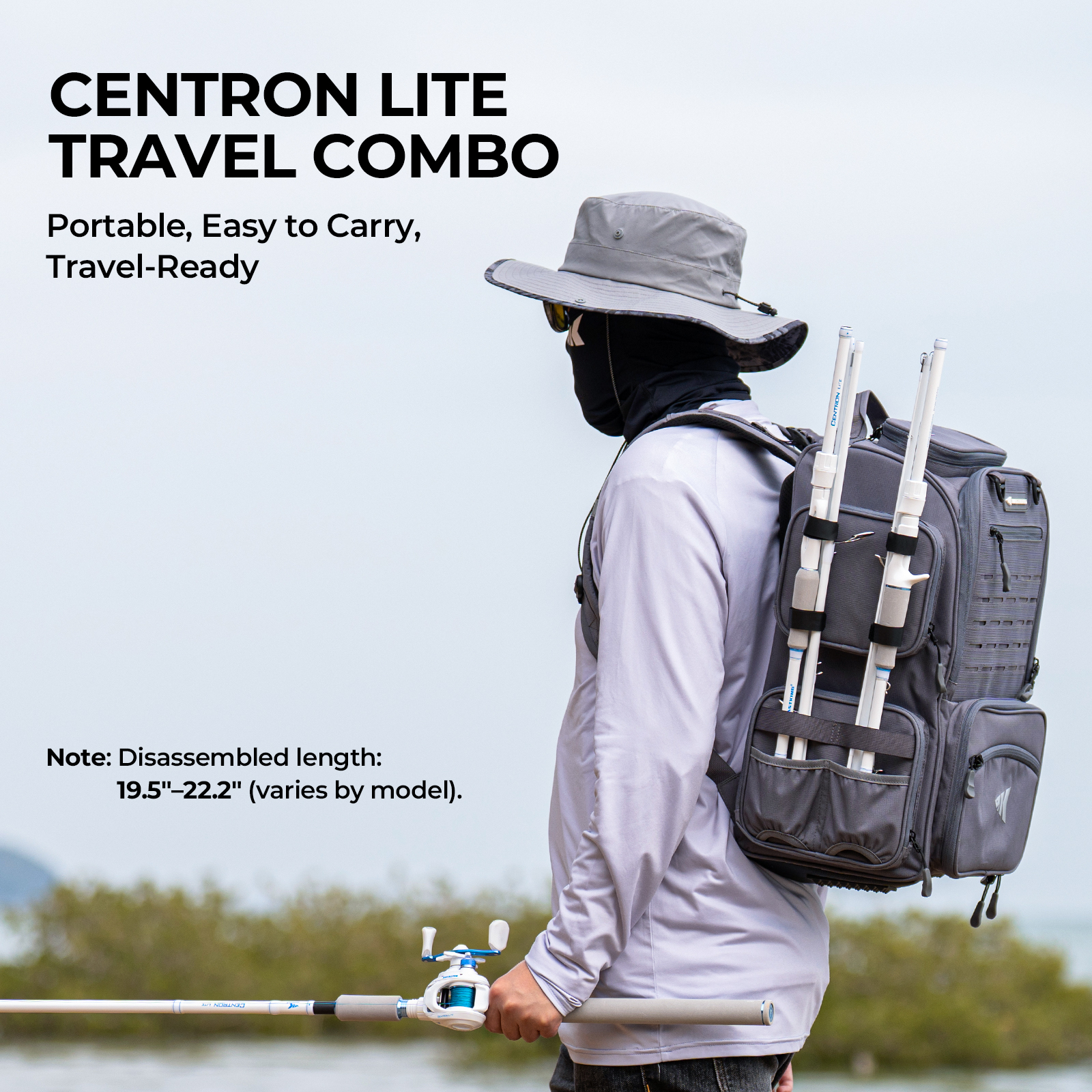 KastKing Centron Lite Travel C - Spincast Reel recension och pris