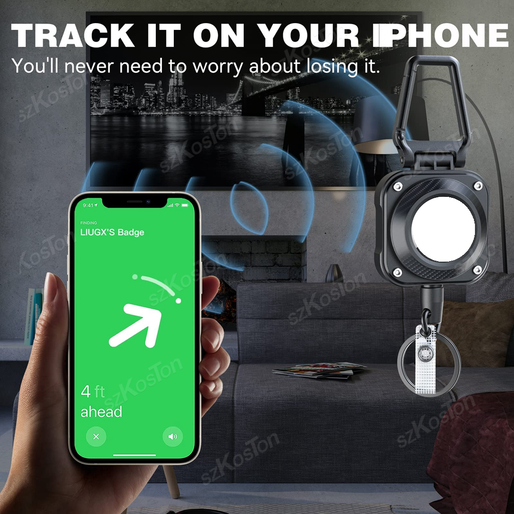 Retractable Keychain for Apple - Reel Cover recension och pris