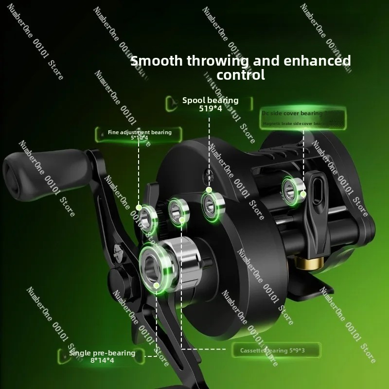 Electronic Magnetic Brake Fish - Electric Reel recension och pris
