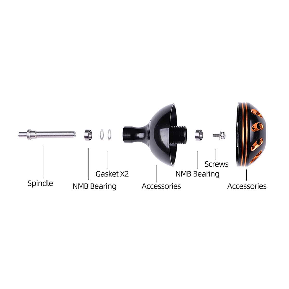 ROLLFISH 1PC Fishing Reel Hand - Reel Handle recension och pris