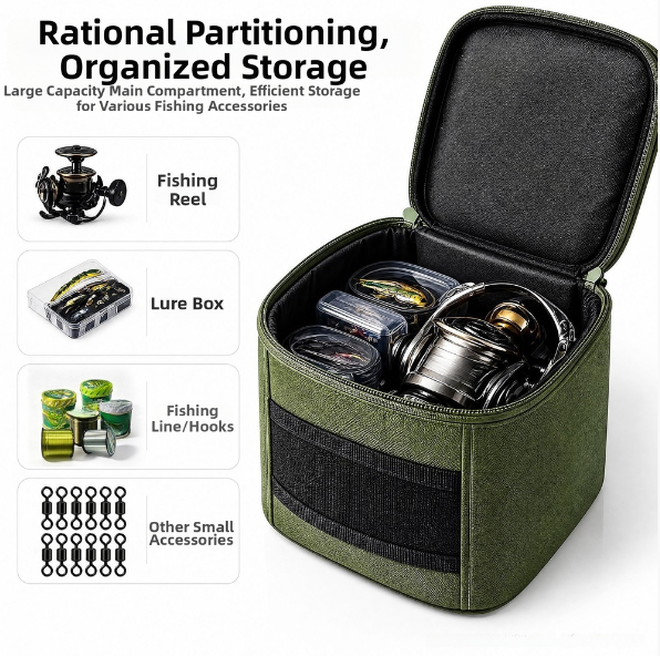Waterproof Tackle Bag for Angl - Reel Bag recension och pris