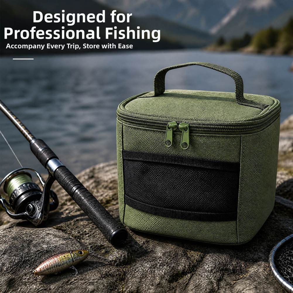 Waterproof Tackle Bag for Angl - Reel Bag recension och pris