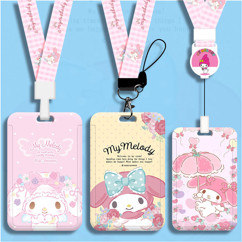 Melody  ID Badge Holder Lanyar - Reel Case recension och pris