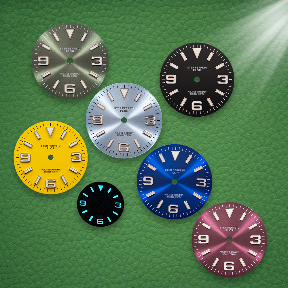 S Logo Dial 28.5mm E/xplorer N - Reel Case recension och pris