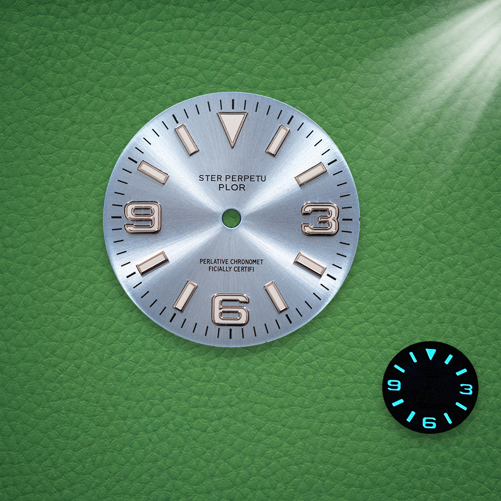 S Logo Dial 28.5mm E/xplorer N - Reel Case recension och pris