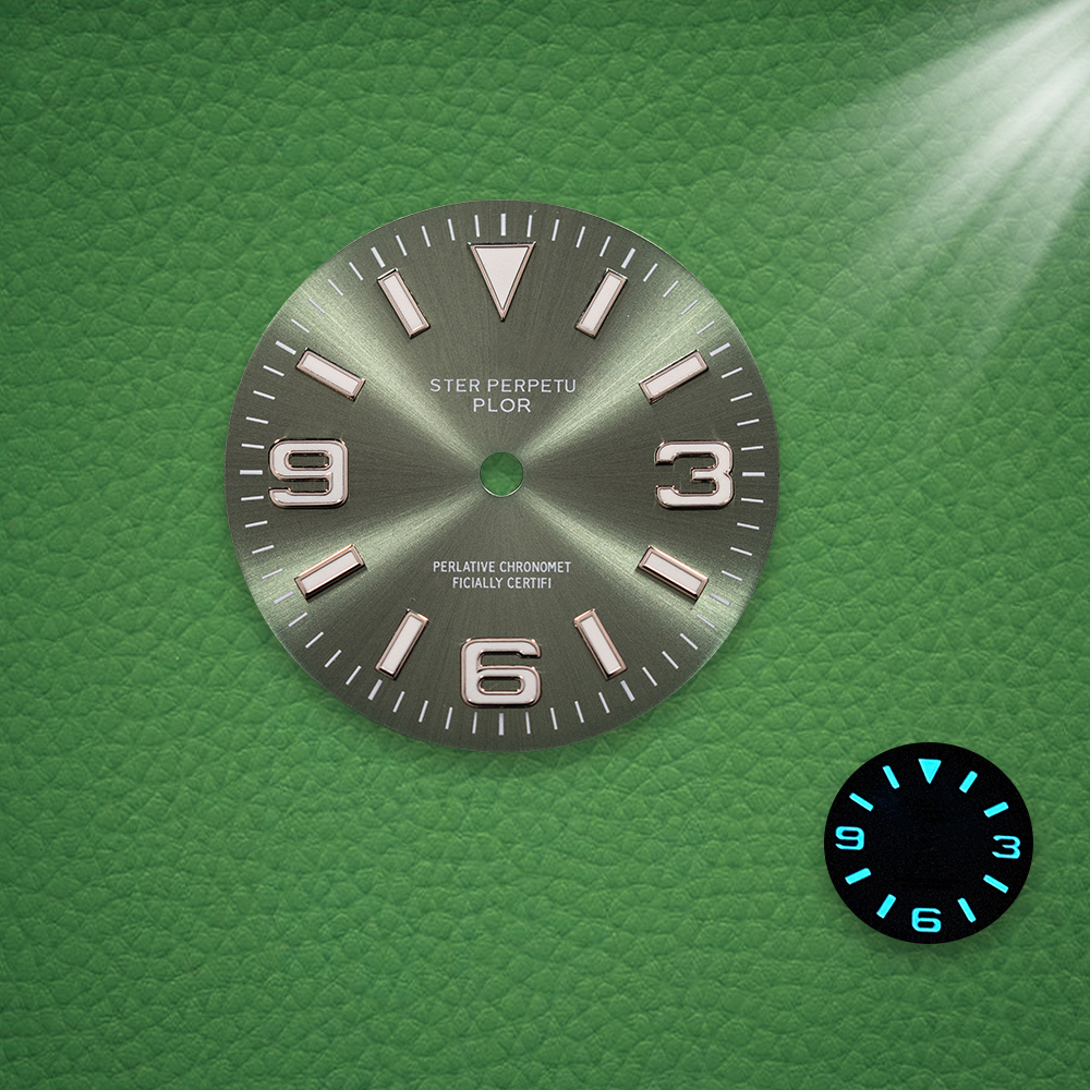 S Logo Dial 28.5mm E/xplorer N - Reel Case recension och pris