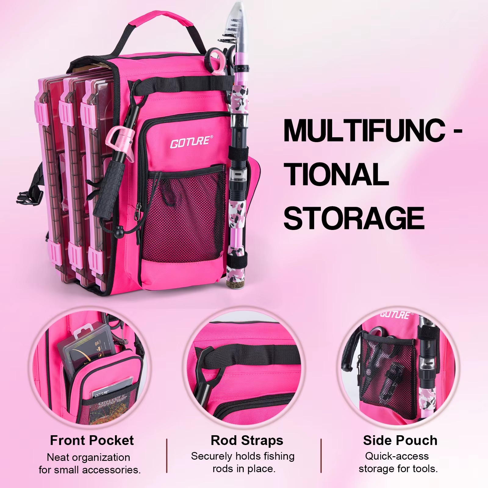 Goture All-in-One Fishing Comb - Reel Bag recension och pris