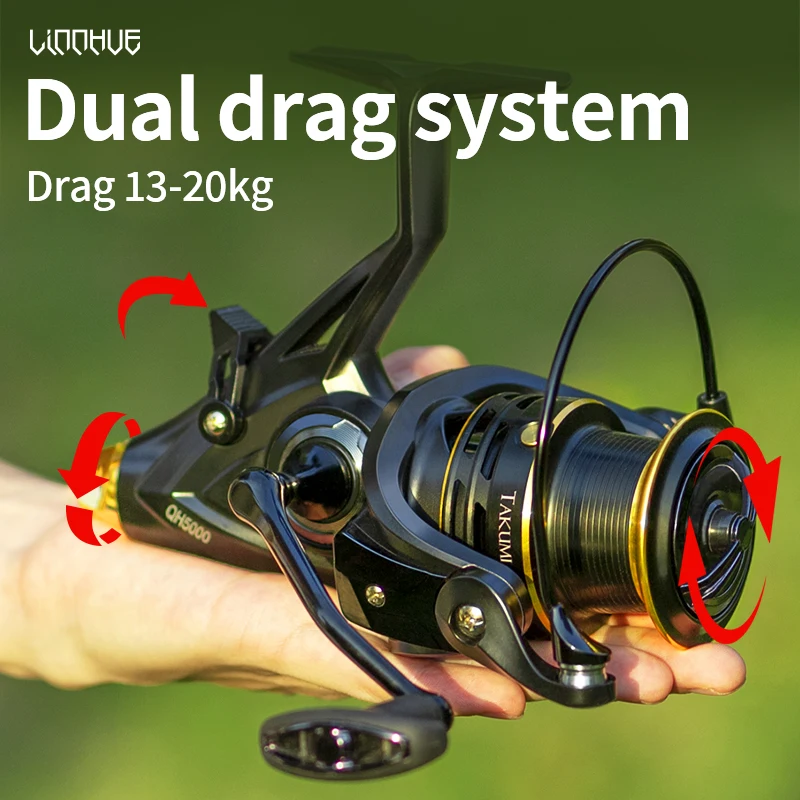 LINNHUE Carp Fishing Reel Spin - Reel Spare Spool recension och pris