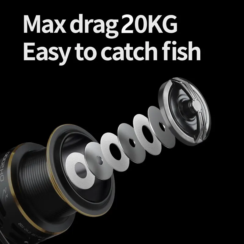 LINNHUE Carp Fishing Reel Spin - Reel Spare Spool recension och pris