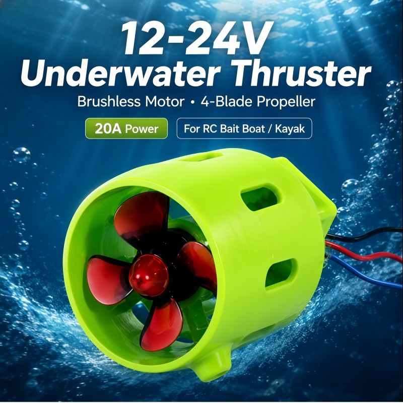 12-24V 20A Brushless Underwate - Reel Handle recension och pris