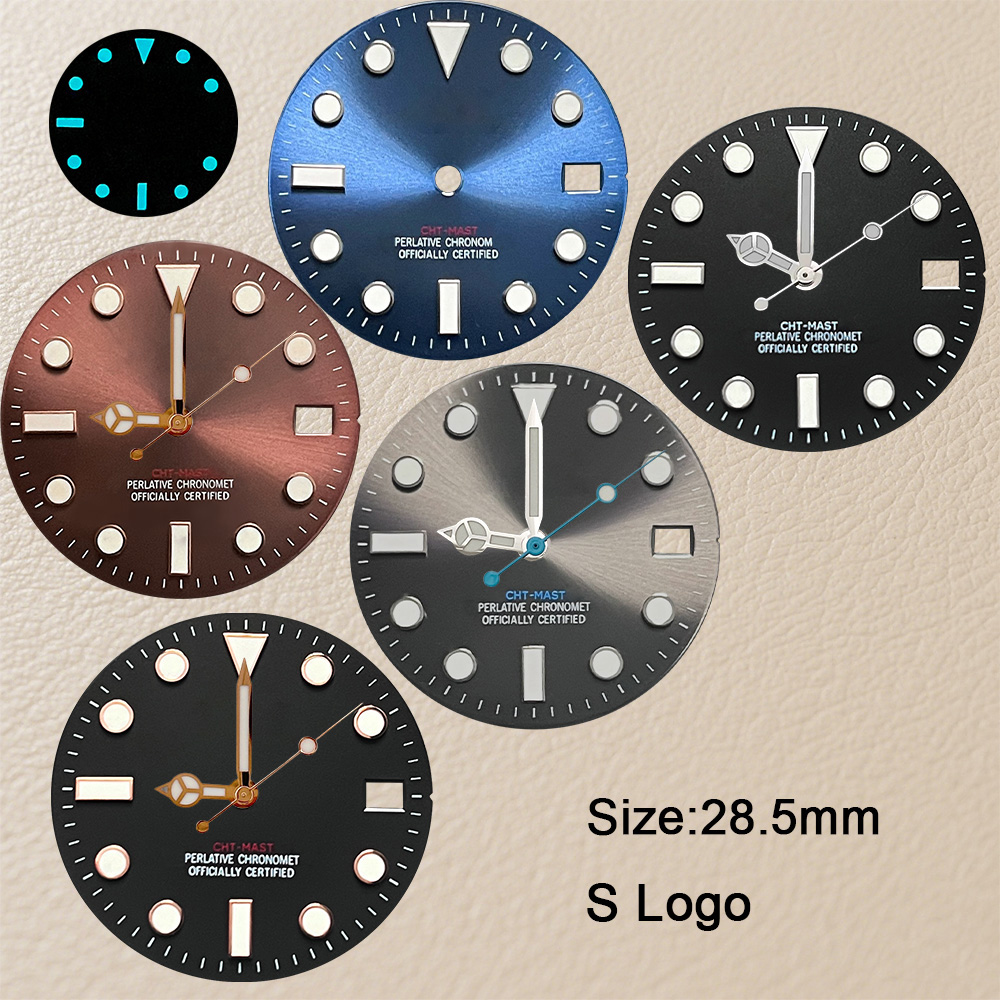 28.5mm S Logo Sunburst Dial Fi - Reel Case recension och pris