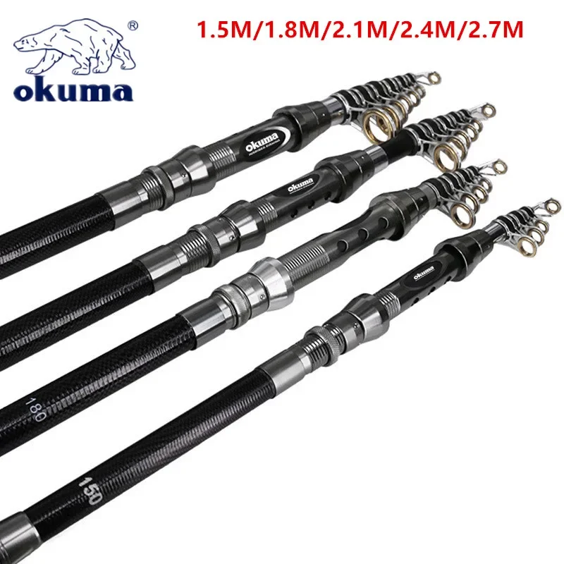 OKUMA New Carbon Rock Rod 1.5M - Surf Reel recension och pris