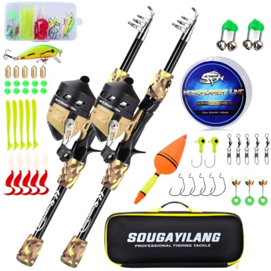 Fishing Rod and Reel Combo, Li - Spincast Reel recension och pris