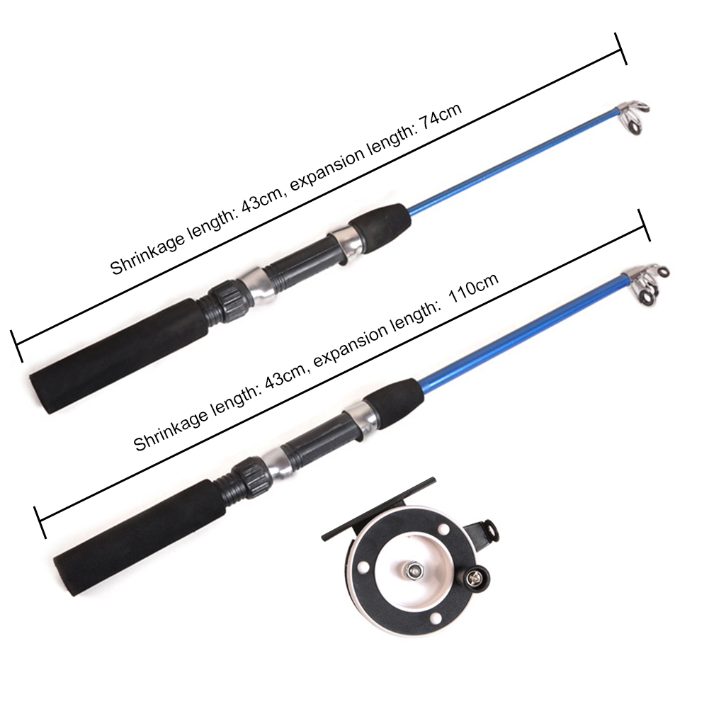 Winter Shrimp Fishing Rod Mini - Ice Fishing Reel recension och pris